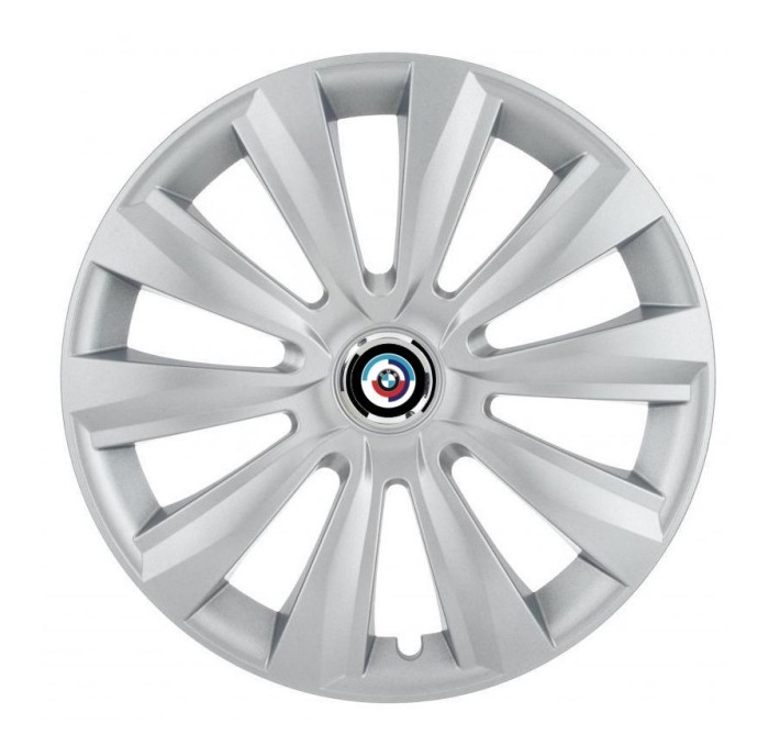 Set 4 Capace Roti Autohelix MSA&reg; potrivite jantelor de 15 inch, pentru Bmw Nou model Delta Gray