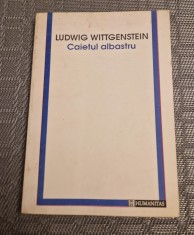 Caietul albastru Ludwig Wittgenstein