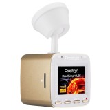 Camera DVR auto Roadrunner Cube alb-aurie