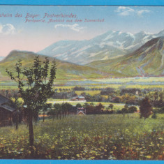 (G3) CARTE POSTALA GERMANIA - ERHOLUNGSHEIM DES BAYER. POSTVERBANDES