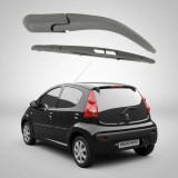 Cumpara ieftin Braț și Lamelă Ștergător Spate Peugeot 107 PM PN (2005-2014) - 305mm, Mammooth MMT RAW 043