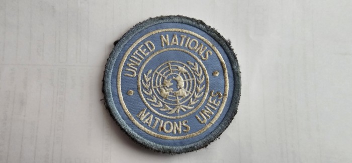 Emblema ONU, Națiunile Unite, armată , Menținerea păcii Kosovo KFOR