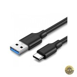Cablu Date si Incarcare USB-A - USB-C UGREEN US184 60W 2m Negru