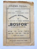 M3 C18 - Program cinematograf - Cinema Regal - anul 1939