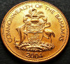Moneda exotica 1 CENT - I-LE BAHAMAS, anul 2004 * cod 1821 = UNC, America de Nord