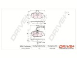 Dr!ve+ DP1010.10.0898 set placute frana,frana disc