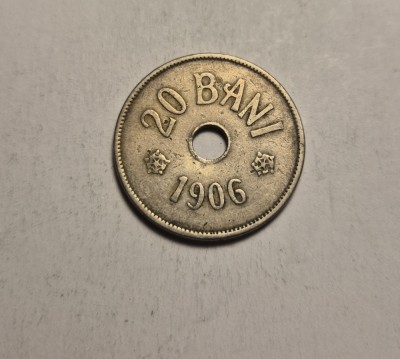 20 bani 1906 fara J foto
