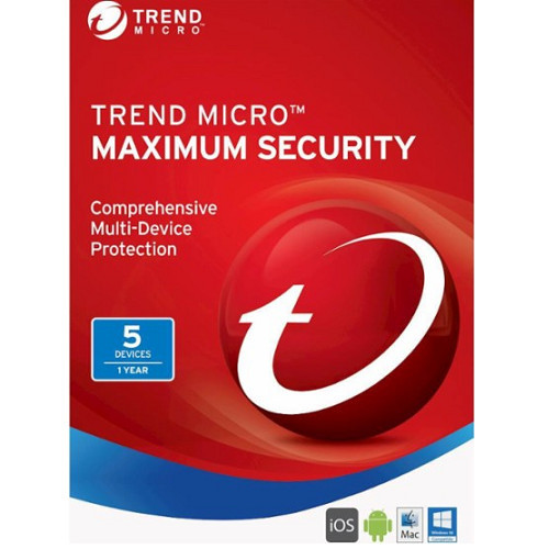 Licenta 2024 pentru Trend Micro Maximum Security - 1-AN / 5-Dispozitive