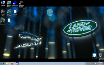SSD Jaguar Land Rover JLR SDD v160, Microcat Land Rover, Jaguar EPC foto
