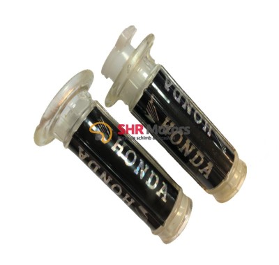 Set mansoane acceleratie Honda negre / albastru inchis foto