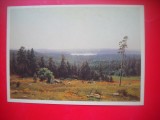 HOPCT 23872 PEISAJ- I I SHISHKIN 1832-1898 - RUSIA --MUZEE - CP PICTURA --NECIRCULATAMUNTII