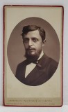 FOTOGRAF NESTOR SCHAFFERS , GAND , PORTRETUL TANARULUI G.D. PORFIRIAN , FOTOGRAFIE C.D.V. , 1879