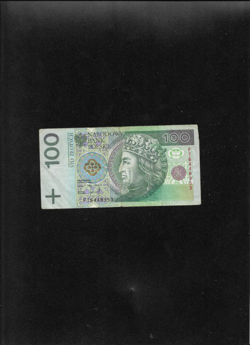 Polonia 100 zloti zlotych 1994 seria6448953