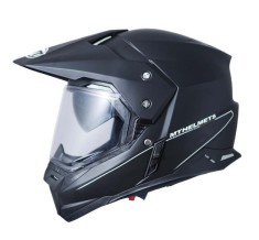 Casca off road MT Synchrony Duo Sport negru mat cu viziera (ochelari soare integrati) foto
