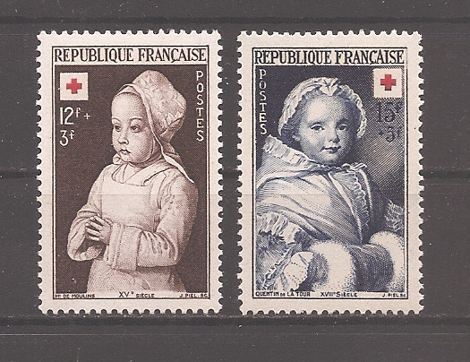 Franta 1953 - Crucea Rosie, MNH