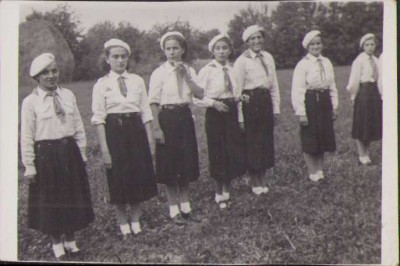 414S Poză străjere &amp;icirc;n tabăra de la Coltău județul Maramureș Straja Țării foto