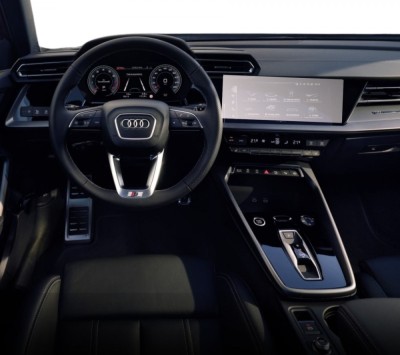 Folie Protectie Display Navigatie, Duragon, Audi A3 Sedan 2024+, silicon Transparent, Anti-zgarieturi, Kit instalare foto