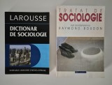 Raymond Boudon Tratat de sociologie / Larousse Dictionar de sociologie