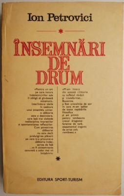 Insemnari de drum &amp;ndash; Ion Petrovici foto