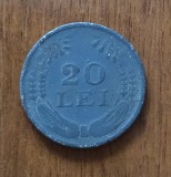 Moneda 20 Lei 1942, Zinc, Romania - Numismatica