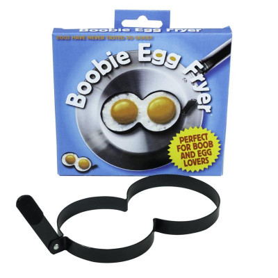 Forma pentru Ochiuri Boobie Egg Fryer, Negru foto
