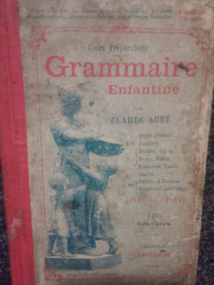 Claude Auge - Grammaire enfantine foto