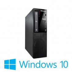 PC Refurbished Lenovo ThinkCentre E73 SFF, Intel i3-4130, Win 10 Home foto