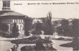 Craiova. Biserica Sf. Treime si Monumentul Stirbey-Voda (circulata 1930)