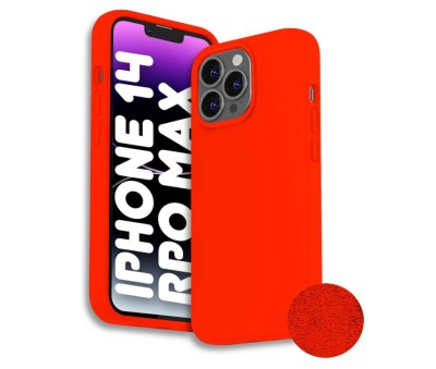 Husa din silicon Phonix pentru iPhone 14 Pro MAX, rosu - RESIGILAT foto