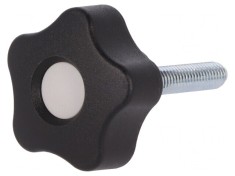Buton Reglare 32mm Filet M6 Gri