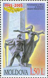MOLDOVA 2005, 60 de ani de la victoria in WWII, MNH, serie neuzata, Nestampilat