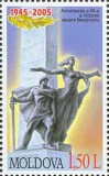 MOLDOVA 2005, 60 de ani de la victoria in WWII, MNH, serie neuzata, Nestampilat