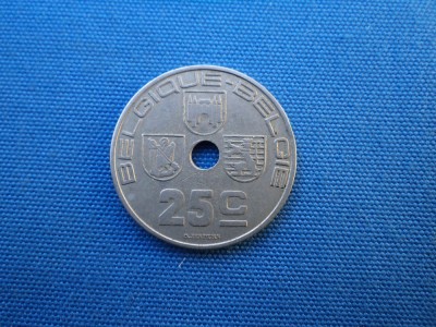 25 CENTIMES 1938 / BELGIA foto