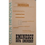 Dim. Pacurariu - Eminescu dupa Eminescu (Editia: 1978)