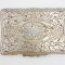 Splendida tabachera/cutie tutun - veche din argint - art nouveau- manufacturata