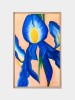 Violet &ndash; pictură florală contemporană &icirc;n ulei pe p&acirc;nză, Flori, Realism