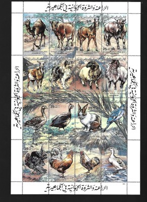 libya animale domestice mnh foto