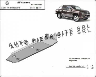 Scut metalic rezervor VW Amarok fabricat incepand cu 2010 APS-99,300 foto