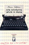 Nota informativa batuta la masina - Ileana Vulpescu