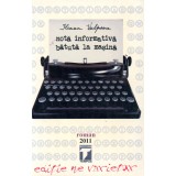 Nota informativa batuta la masina - Ileana Vulpescu