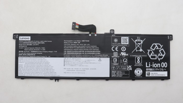 Baterie Laptop, Lenovo, Slim Pro 7 14ARP8 Type 83AX, 4ICP6/40/132, L22C4PF4, 15.52V, 4705mAh, 73Wh