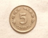 ECUADOR 5 CENTAVOS 1946 UNC