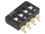 DIP-Switch 4 Secțiuni ON-OFF 24VDC