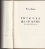 HORIA OPRISAN - ISTORIA GERMANIEI DE LA ORIGINI PANA LA 1941 VOLUMUL 1 RELEGATA