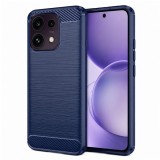Husa pentru Oppo Reno16 F / Reno16 FS, Techsuit, Carbon, Albastra