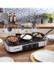 Aparat de gatit cu 3 boluri de 1.3 L cu gatire lenta Dunlop Slow Cooker XL