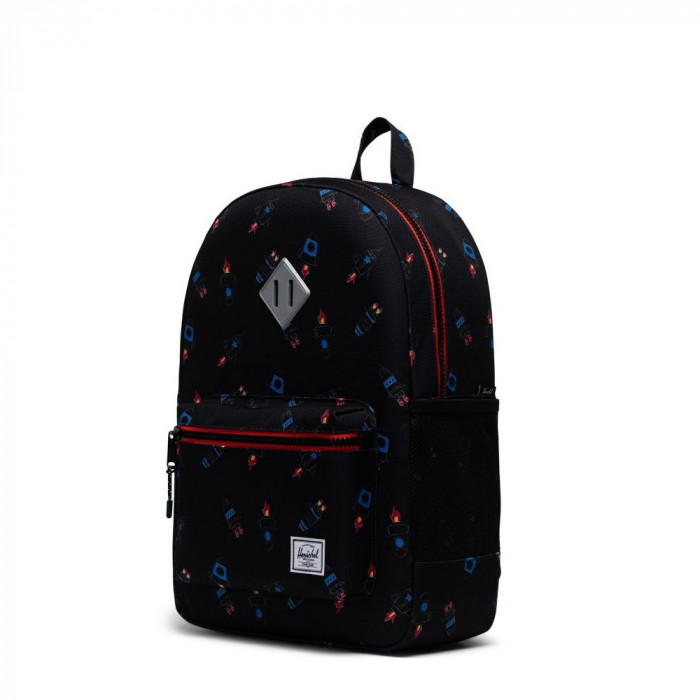 Rucsac Herschel Heritage XL Rocket Sketch Negru - Cod 72945375654830