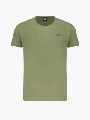 Tricou barbati din bumbac cu decolteu la baza gatului, Verde 2XL, Verde, 2XL INTL, 2XL+ (Z200: SIZE (3XSL --&amp;gt;5XL)) foto