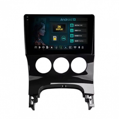 Navigatie 2K Peugeot 3008 5008 4GB RAM Android 13 Octacore Slot Sim 4G DSP GPS Wi-FI Carplay Android Auto USB Bluetooth Waze Touchscreen 9.5 Inch foto