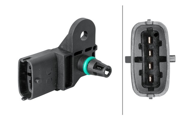 HELLA 6PP 009 400-951 senzor,presiune supraalimentare